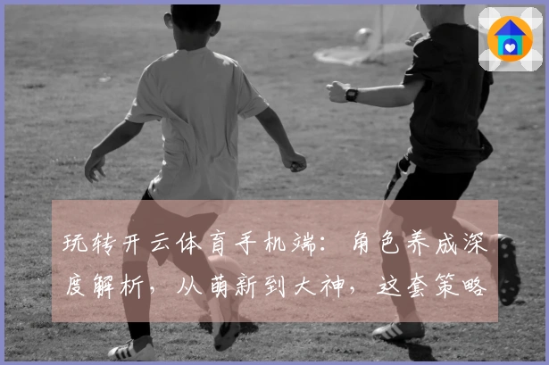 玩转开云体育手机端：角色养成深度解析，从萌新到大神，这套策略你不可不知